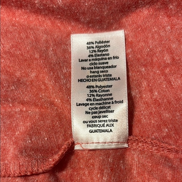 LulaRoe Madison Coral Skirt with pockets size S - Picture 8 of 8